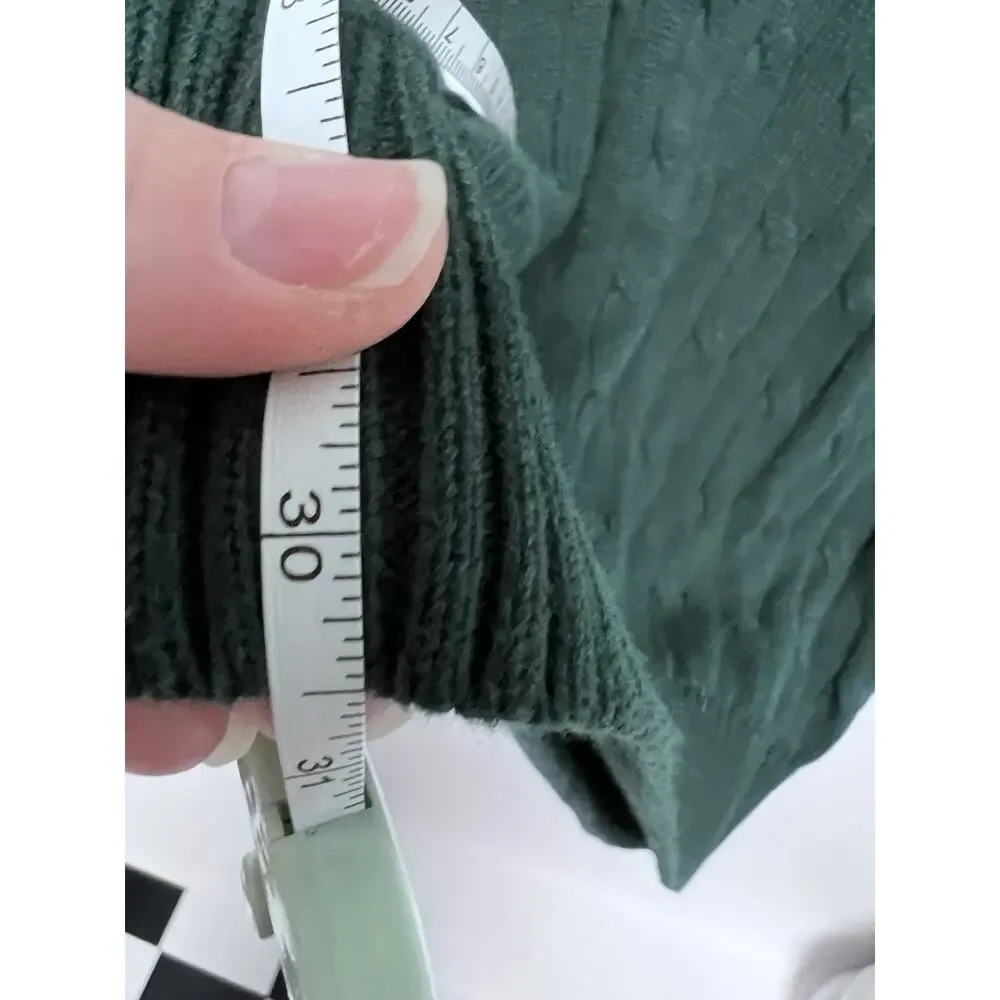Jos. A. Bank Executive Collection‎ XL Cotton Hunter Green Knit Sweater